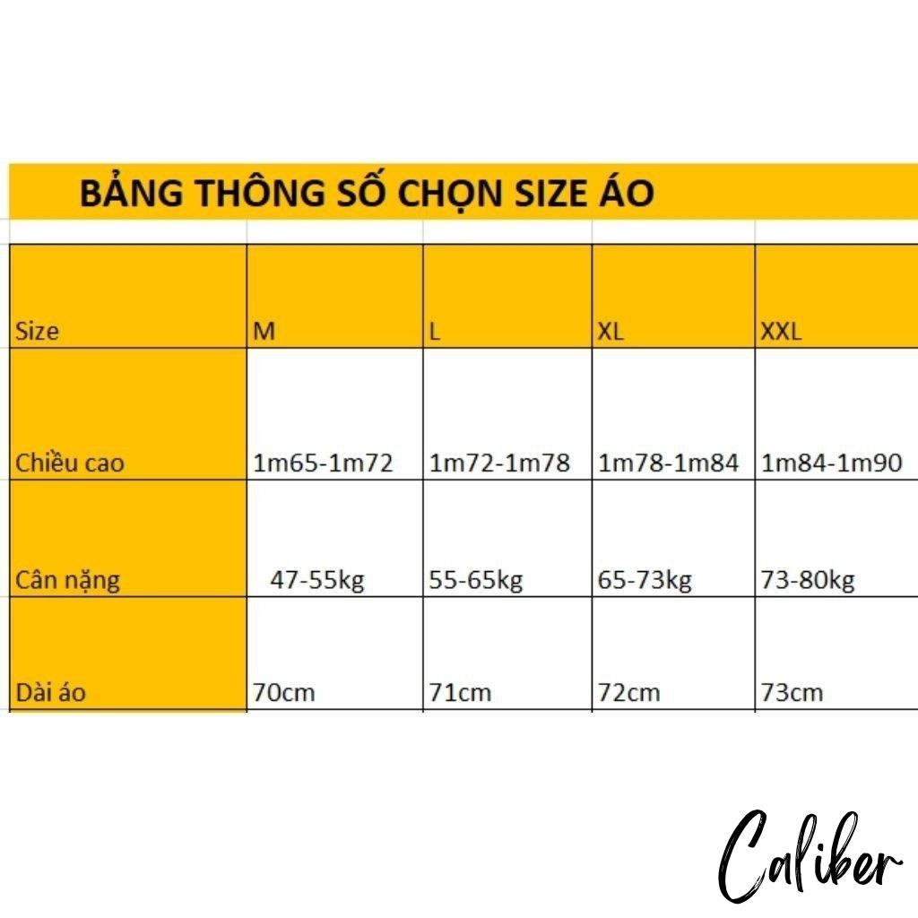 ÁO SƠ MI CALIBER tay ngắn cổ vest ao sơ mi  NAM NỮ Unisex nhiều màu hotrend