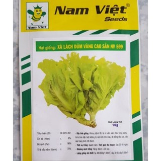 Hạt giống XÀ LÁCH DÚM VÀNG
