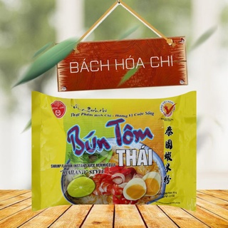 Lốc 10 gói bún tôm Thái Bích Chi 60g