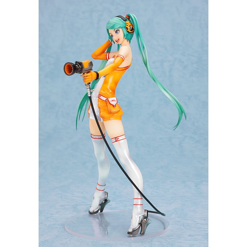 Mô Hình chính hãng Good Smile Company Figure 1/8 Hatsune Miku Racing 1/8 2010 Ver. New nguyên seal. Có ảnh thật