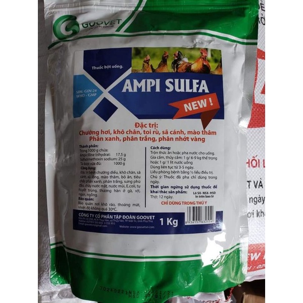 AMPI SUFA cho gia cầm 1kg