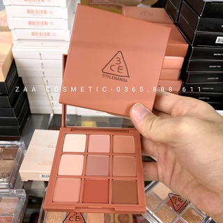 Bảng phấn mắt 9 màu 3ce multi eye color palette - dry bouquet