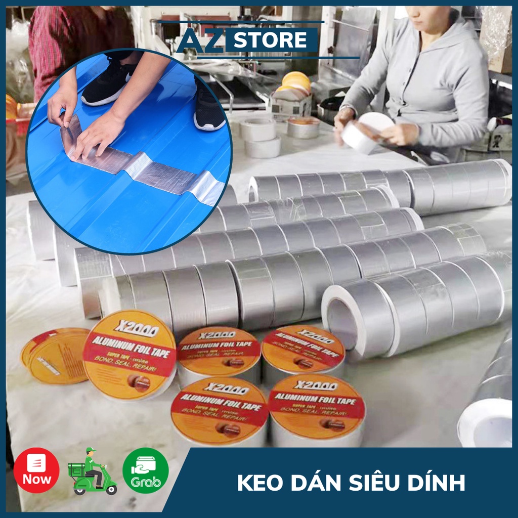 Keo dán x2000 siêu dính, dán mái tôn, dán ống nước, chống thấm, chống dột - AZ Store