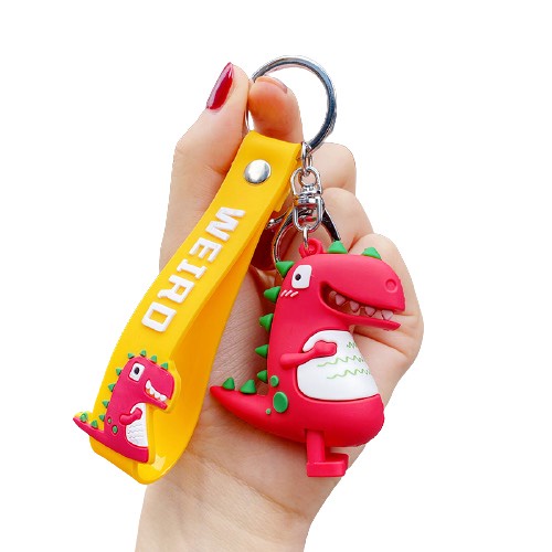 Móc Chìa Khoá Cute Khủng Long, Móc Khoá Keychain Hình Khủng Long Dễ Thương