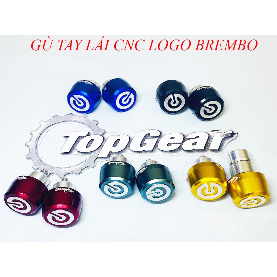 GÙ TAY LÁI NHÔM CNC LOGO KHẮC &lt;TOPGEAR&gt;