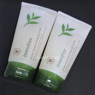 Gel tẩy tế bào chết từ trà xanh - #innisfree green tea pure body gel scrub