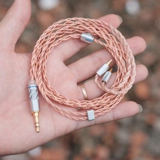 Cáp nâng cấp đồng 7N OCC litz cho tai nghe IEM 2pin, MMCX, IE80s, IE40pro, IE400