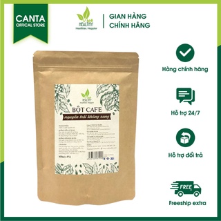 Cafe Thải Độc Đại Tràng Cà Phê Thải Độc Cà Phê Enema Coffee Nguyên Trái, Không Rang 500g Chính Hãng Viethealthy
