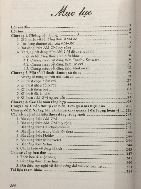 Sách - Sử dụng phương pháp AM - GM để chứng minh Bất Đẳng Thức