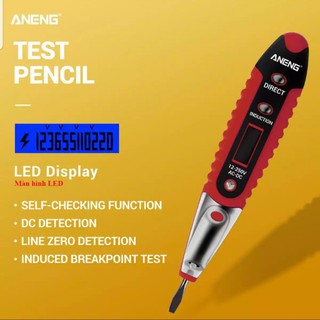 Bút thử điện có màn hình LCD đa năng AC DC 12-250v
