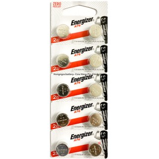 Vỉ 10 Viên pin LR44/AG13 ENERGIZER Siêu Bền 1,5 V - Chính Hãng