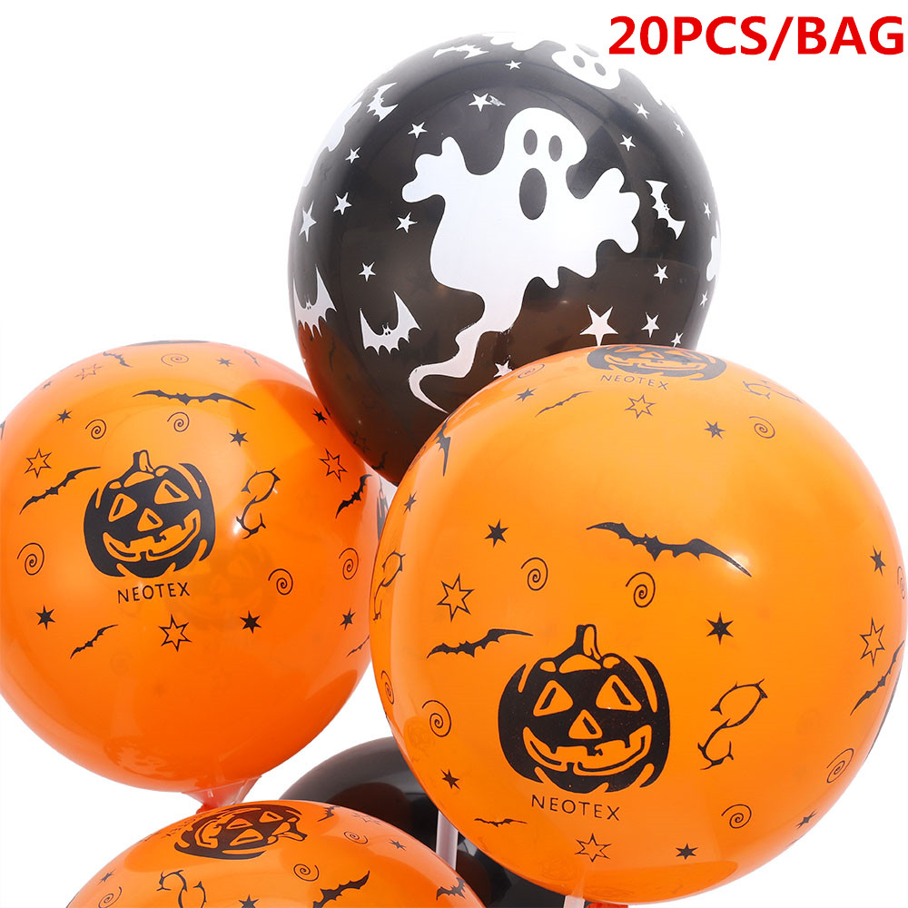 Set 20 Bong Bóng Dùng Trang Trí Halloween