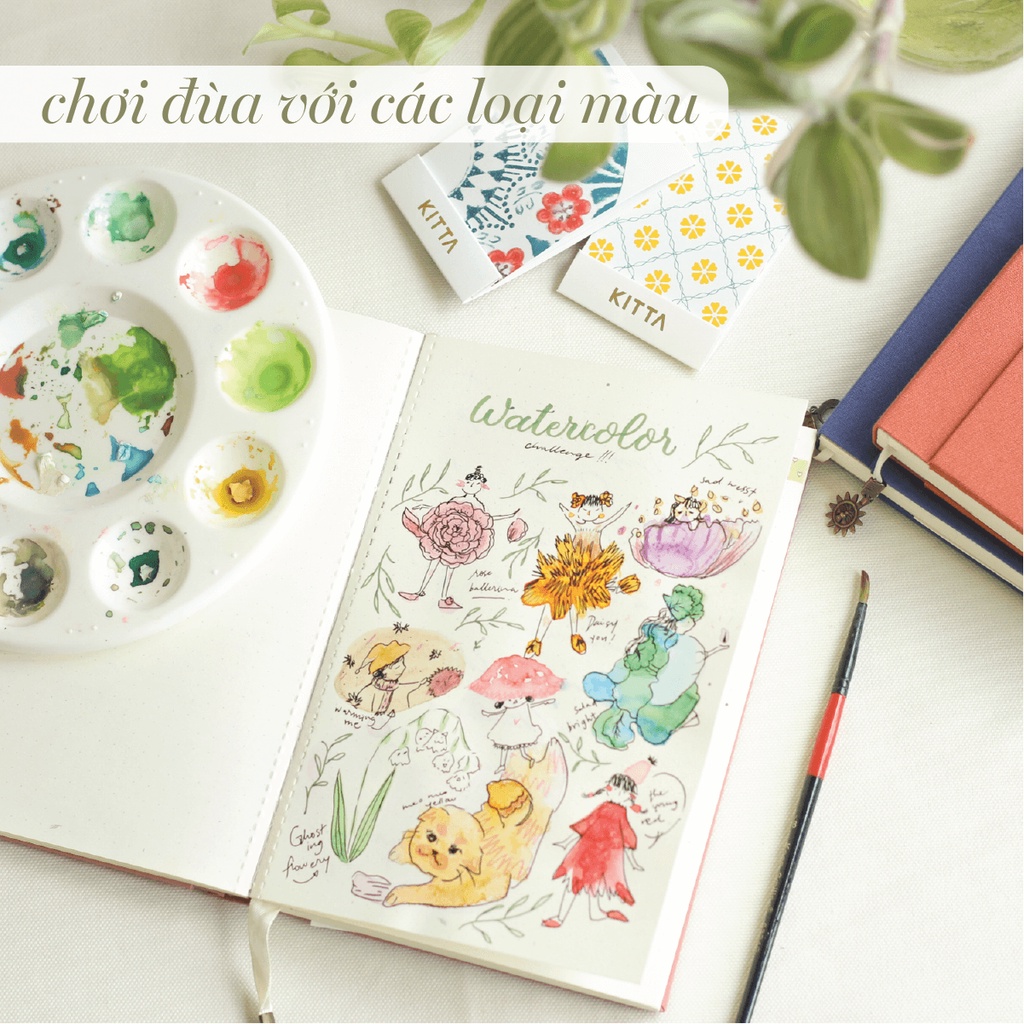 Sổ tay cao cấp Dreams Come True 🎨160 GSM 🎨 6 màu bìa vải linen | teayoushop 🍃