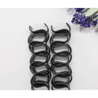 Set 3 kẹp tóc càng cua 3 răng