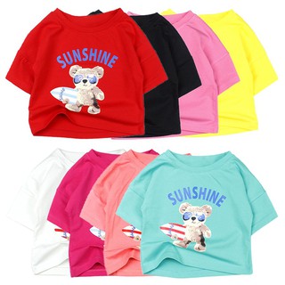 Áo thun bé gái Size Đại Croptop cổ tròn tay ngắn cho bé 7 tuổi đến 13 tuổi, từ 20 kg đến 32 kg chất shop đẹp 04130-04145