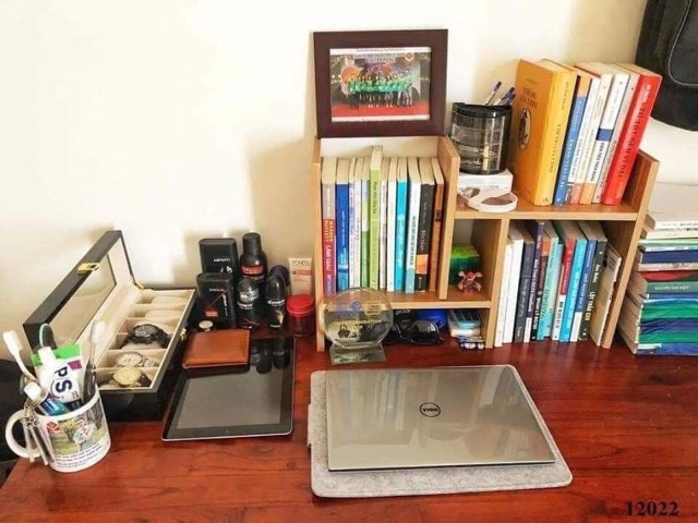 KỆ SÁCH ĐỂ BÀN MINI TẠO NHIỀU KIỂU TÙY CHỈNH ĐỘ RỘNG LÊN TỚI 70CM | BigBuy360 - bigbuy360.vn