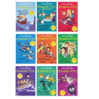 Bộ nhập -  The Famous Five Adventures 9c
