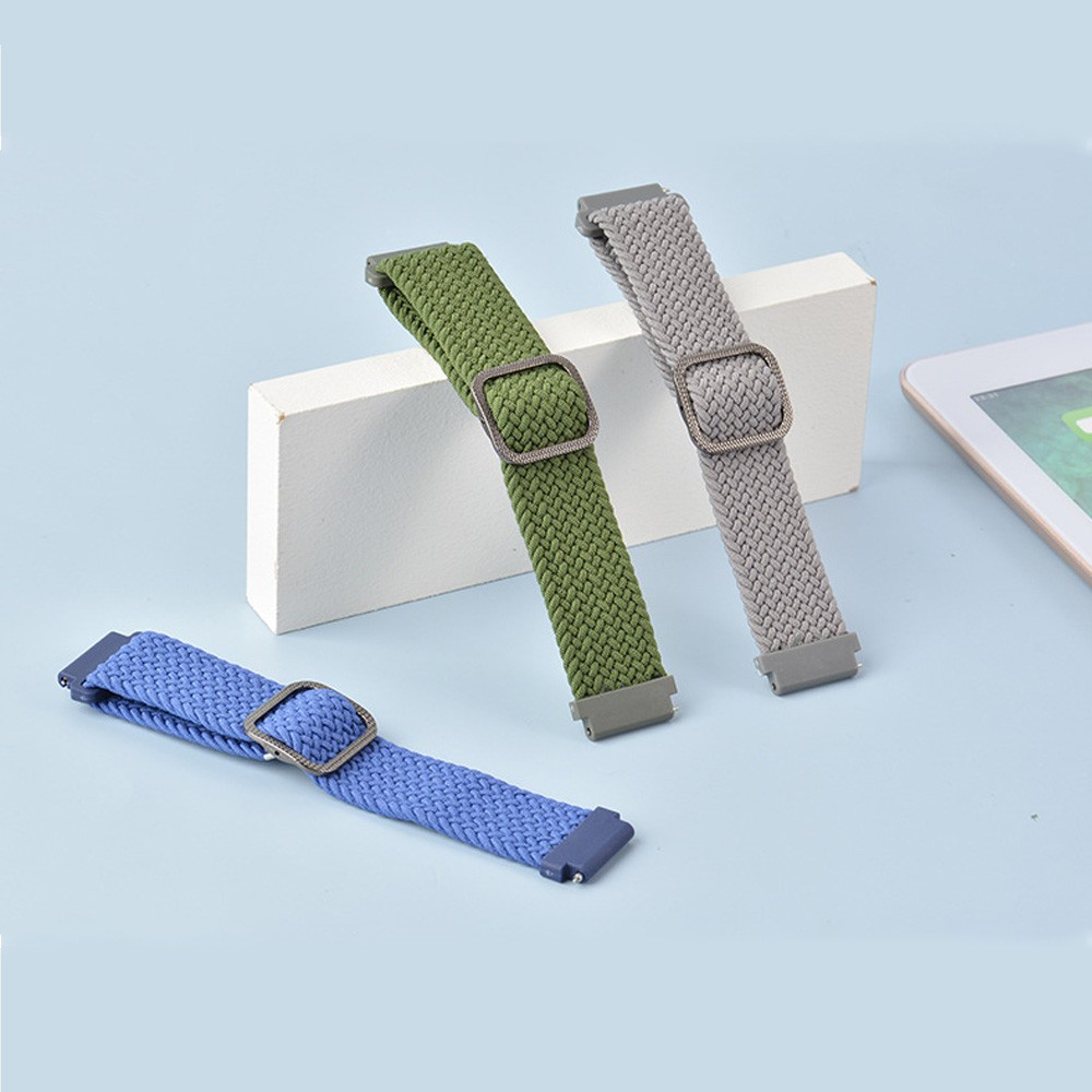 Dây đeo thay thế chất liệu nylon màu trơn cho Fitbit Versa 2 / Versa Lite