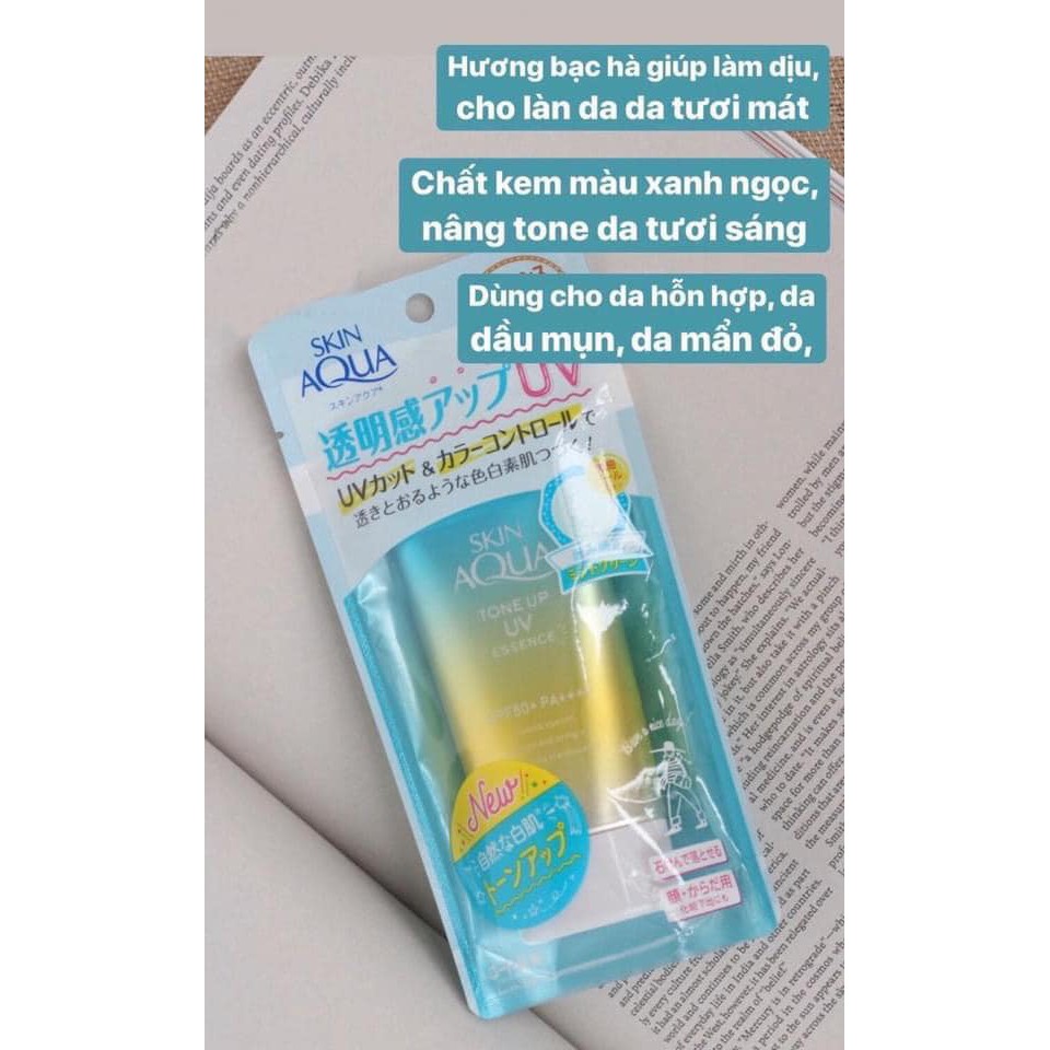 Kem chống nắng NÂNG TONE 𝗦𝘂𝗻𝗽𝗹𝗮𝘆 𝗦𝗸𝗶𝗻 𝗔𝗾𝘂𝗮 𝗧𝗼𝗻𝗲 𝗨𝗽 𝗨𝗩 𝗘𝘀𝘀𝗲𝗻𝗰𝗲 𝗦𝗣𝗙𝟱𝟬+/𝗣𝗔++++(50g) | BigBuy360 - bigbuy360.vn