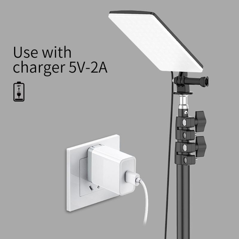 Đèn LED Chụp Ảnh Selfie Có Chân Tripod Điều Chỉnh Chiều Cao