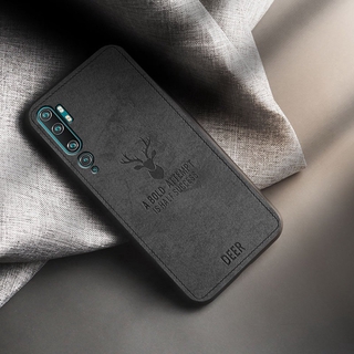  Xiaomi Mi Note 10 Lite Mi Note 10 Pro Case Deer Cloth Phone Case Soft Back Cover