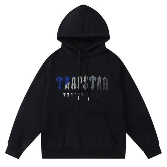 Trapstar Mới Áo Khoác Hoodie Họa Tiết Rằn Ri Phối Cá Tính