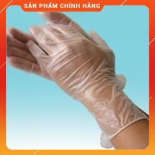 Hộp 200 Găng Tay Nilon Chế Biến Thực Phẩm Dùng 1 Lần