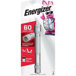 Đèn pin LED Energizer 60-Lumens Kim loại xám với 2 pin AA- mỹ