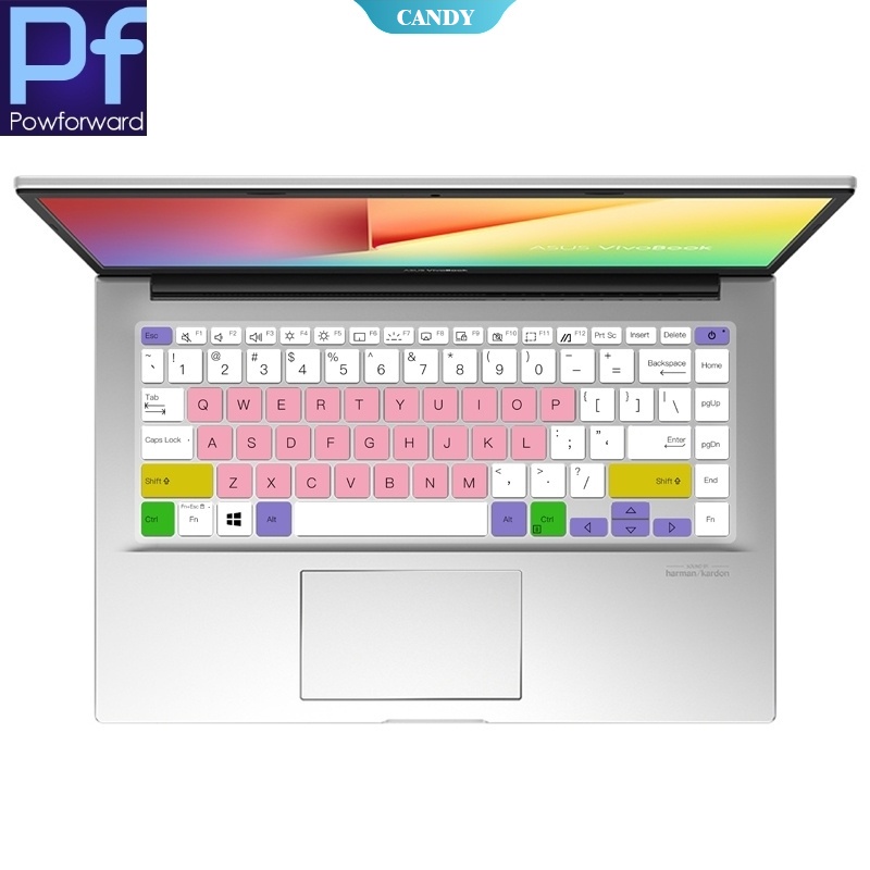 Bọc bàn phím bằng silicon mềm dành cho laptop Asus Vivobook 14 S14 K413E A413E M413I M433I S433EA S433FL 14'i