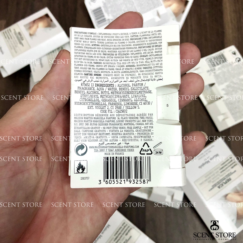 Scentstorevn - Vial chính hãng nước hoa Maison Margiela Replica Lazy Sunday Morning [1.2ml]