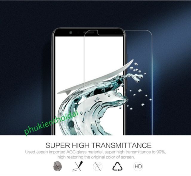 Huawei Honor 7x _ Kính cường lực Nillkin Amazing H+ Pro cao cấp ( tặng keo chống hở mép ) ko full