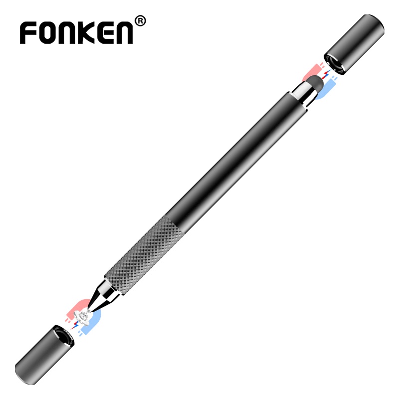 Bút cảm ứng FONKEN độ nhạy cao có nam châm thích hợp cho Android iPhone