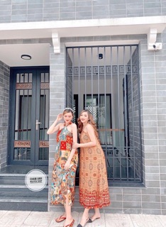 Váy maxi thổ cẩm