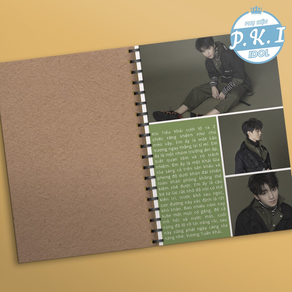 Bộ Photobook Album Ảnh Mới Nhất Của Vương Tuấn Khải 2021 - QUÀ TẶNG C-POP | BigBuy360 - bigbuy360.vn