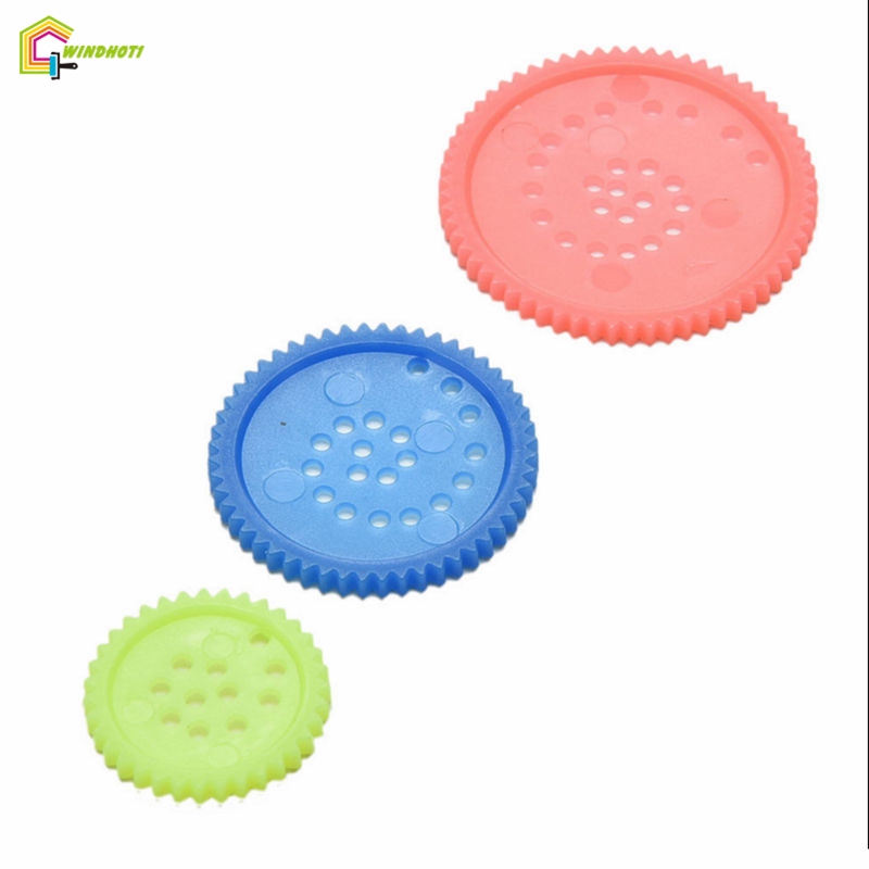 🎉TG 3 cái thước đo hình học Spirograph Đồ chơi nghệ thuật cổ điển hình xoắn ốc Văn phòng phẩm