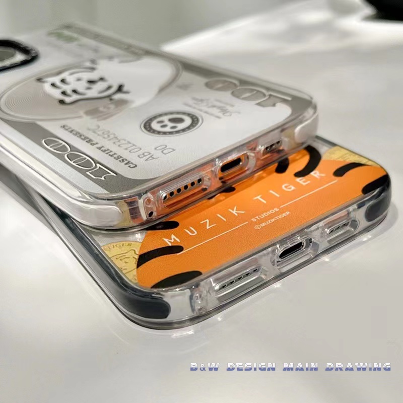 Ốp Điện Thoại Mềm Trong Suốt Chống Sốc Hình Hổ Dễ Thương Cho iPhone 13 12 11 Pro MAX IX XS MAX XR iPhone 6 6s 7 i8 Plus