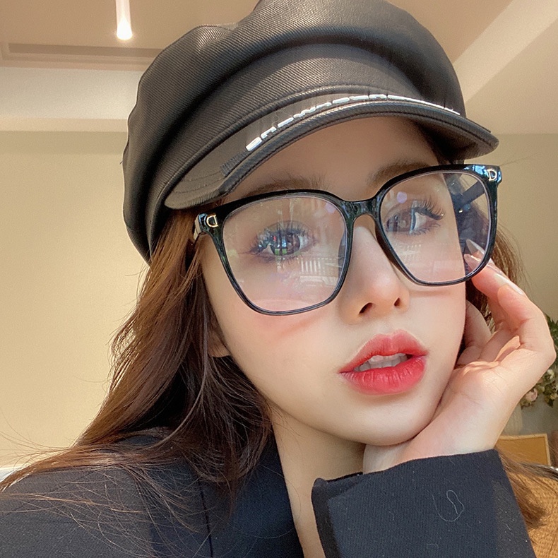 【0-600°】【Hàng Có Sẵn】Kính Cận Gọng Nhựa Chống Bức Xạ Ánh Sáng Xanh Dương Cho Nam Và Nữ