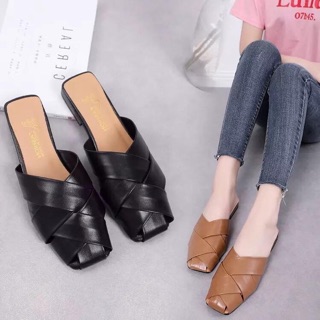 [Hàng oder 10-15 ngày về] sục đan chéo ( có sẵn nâu 39)