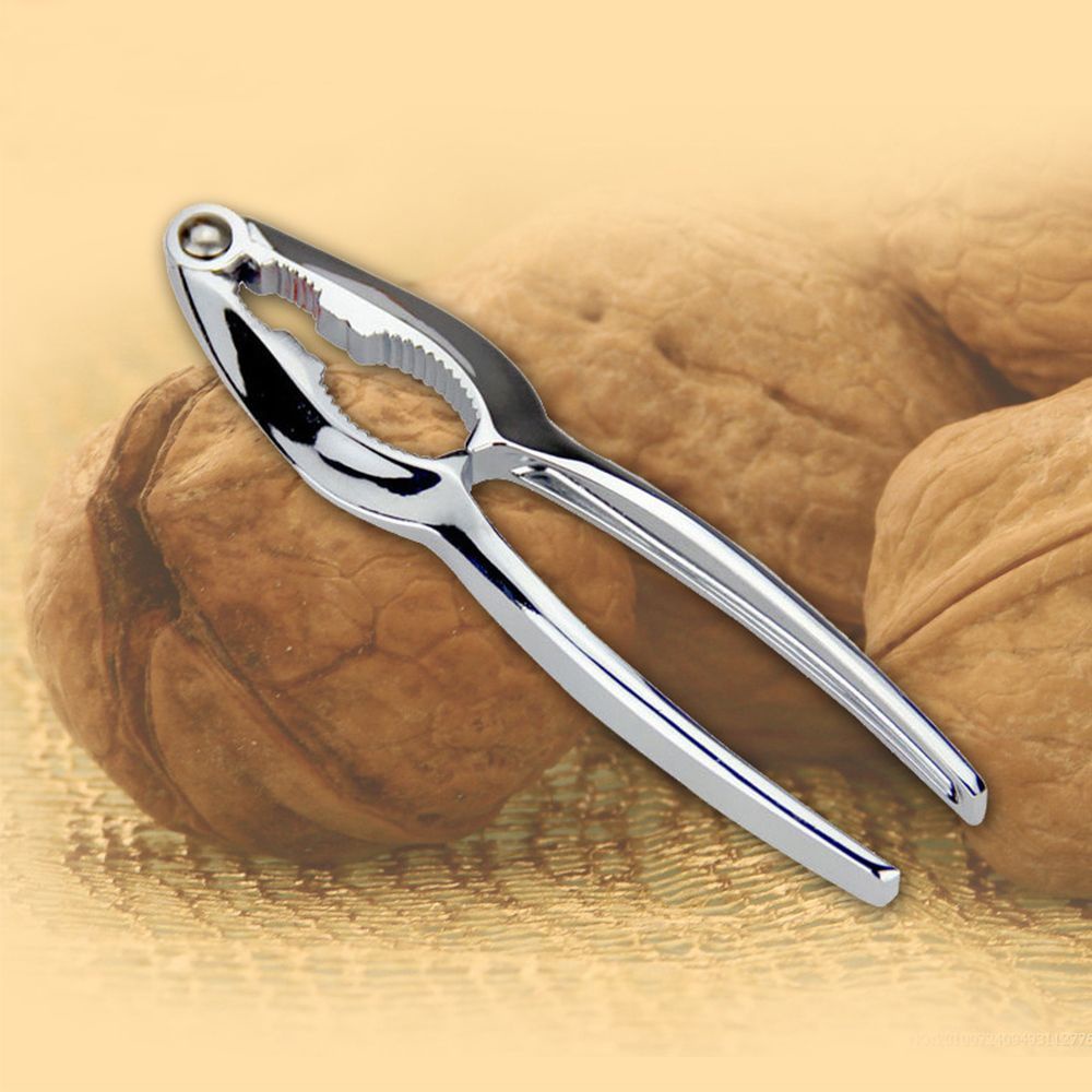 Dụng cụ kẹp bấm vỏ tôm cua bằng kim loại tiện lợi dành cho nhà bếp