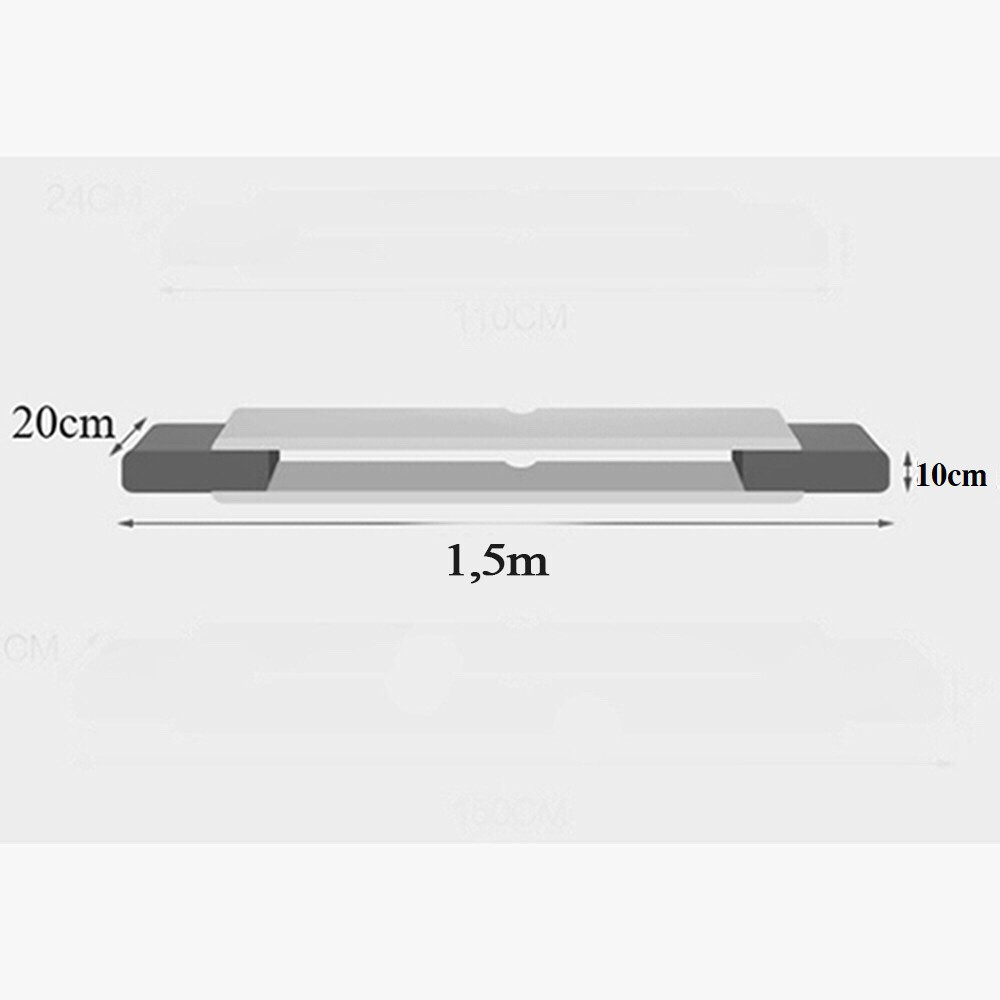 Kệ Tivi Treo Tường T285 Hiện Đại - Tiết Kiệm Diện Tích Gỗ Lõi Xanh Chống Ẩm Cao Cấp + Tặng Trang Trí Lá Gỗ 3D