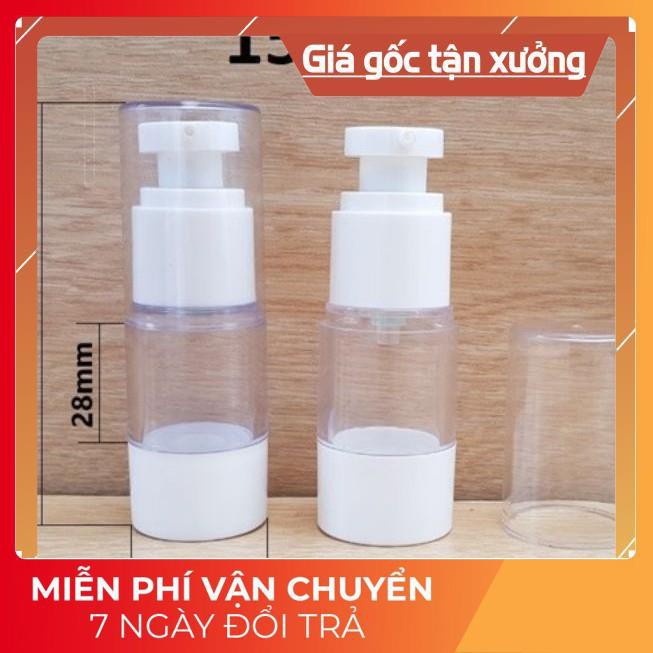 Chai Chiết Mĩ Phẩm ❤ GIÁ TỐT NHẤT ❤ Chai nhựa xịt giọt hút chân không 15ml,10ml,5ml chiết mỹ phẩm , phụ kiện du lịch