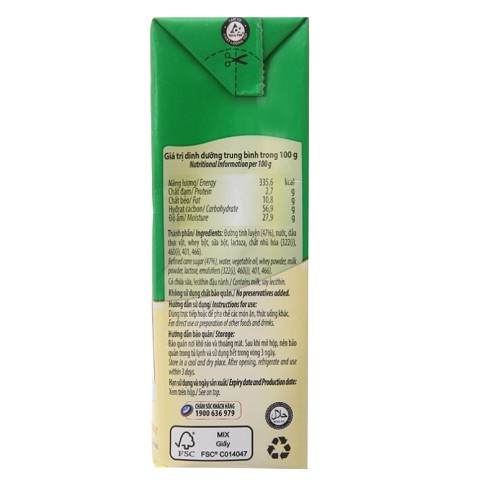 Sữa đặc Ngoi Sao Phương Nam Vinamilk Sữa đặc Hộp Giấy Nhỏ 380g Sữa Chuyen Pha Cafe Phin Chấm Banh Mi Lam Banh Chinh Hang 25 000đ