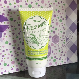 Sữa rửa mặt Rice milk hãng Civic 180ml
