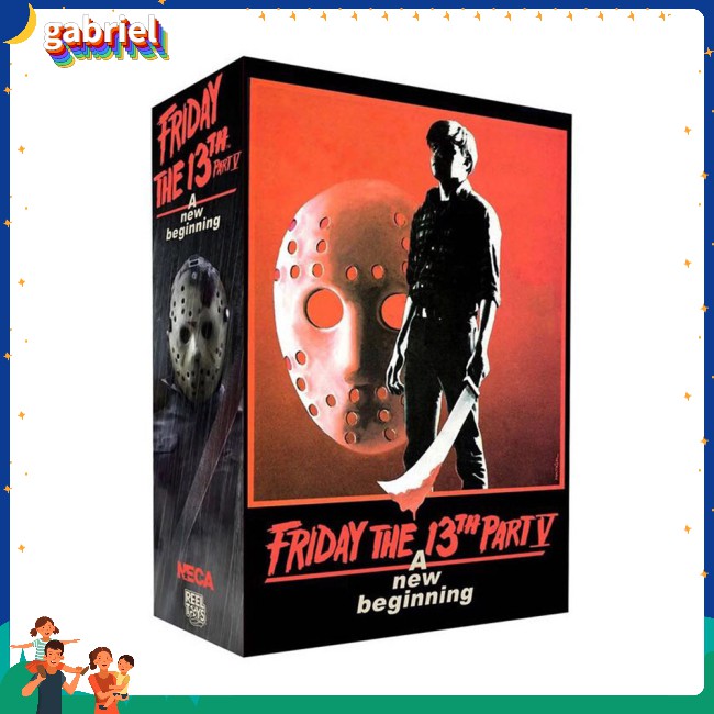 Mô Hình Nhân Vật Black Friday The 13 Jason Deluxe Phiên Bản Cao 1980