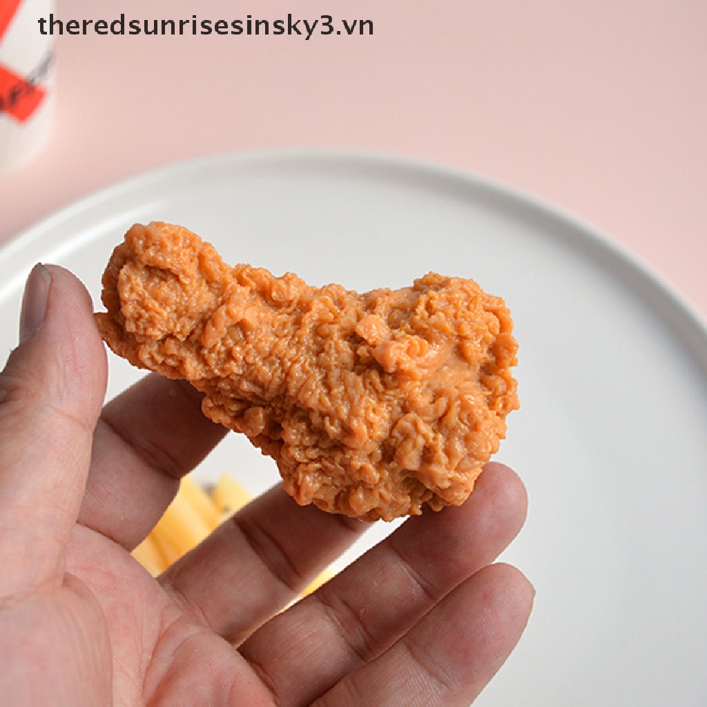 Móc Khóa Hình Đùi Gà Chiên Độc Đáo