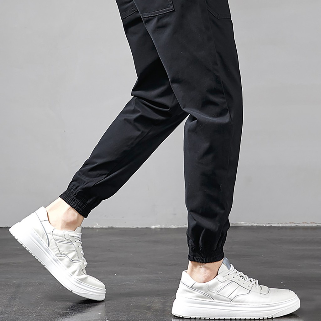 Quần jogger thể thao nam 💖FREESHIP💖 Quần kaki nam bó ống co giãn vải đẹp ống dài mùa hè thu phong cách Hàn Quốc