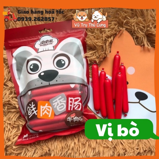Xúc xích cho chó mèo Taotaopet (1 cây)