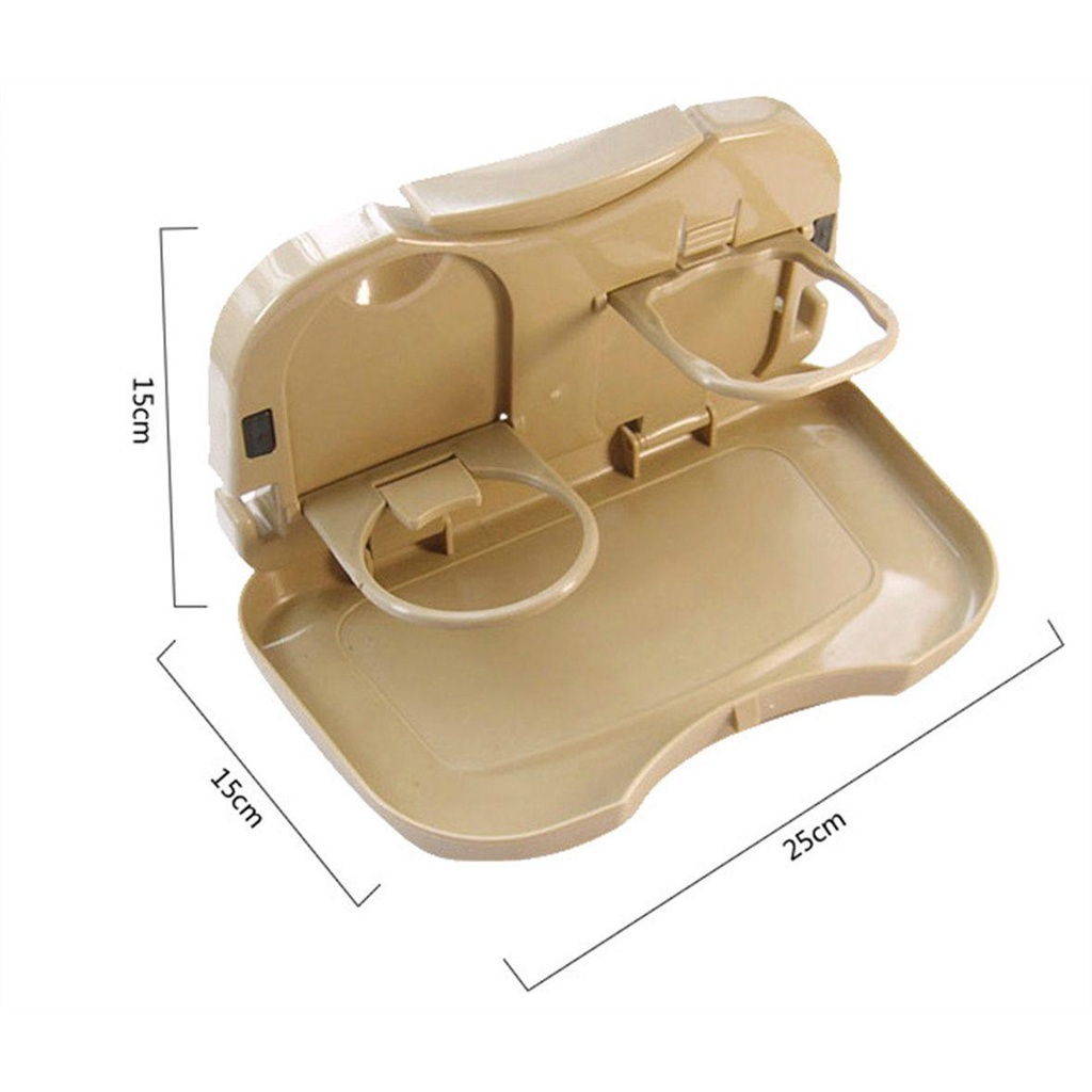 JONYE Khay Đựng Thức Ăn / Điện Thoại Gắn Phía Sau Ghế Ngồi Xe Hơi Có Thể