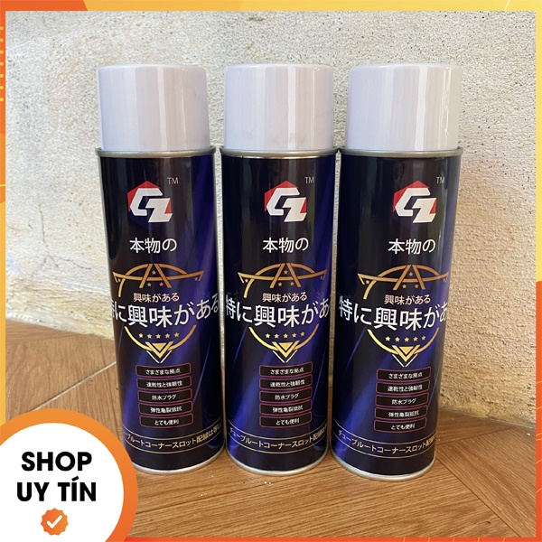 Bình Xịt Chống Thấm Nhật Bản CZ 750ML (LOẠI CAO CẤP) Màu Trắng/Đen/Xám Chai Xịt Chống Thấm Ngược Trần, Tường, Mái Nhà
