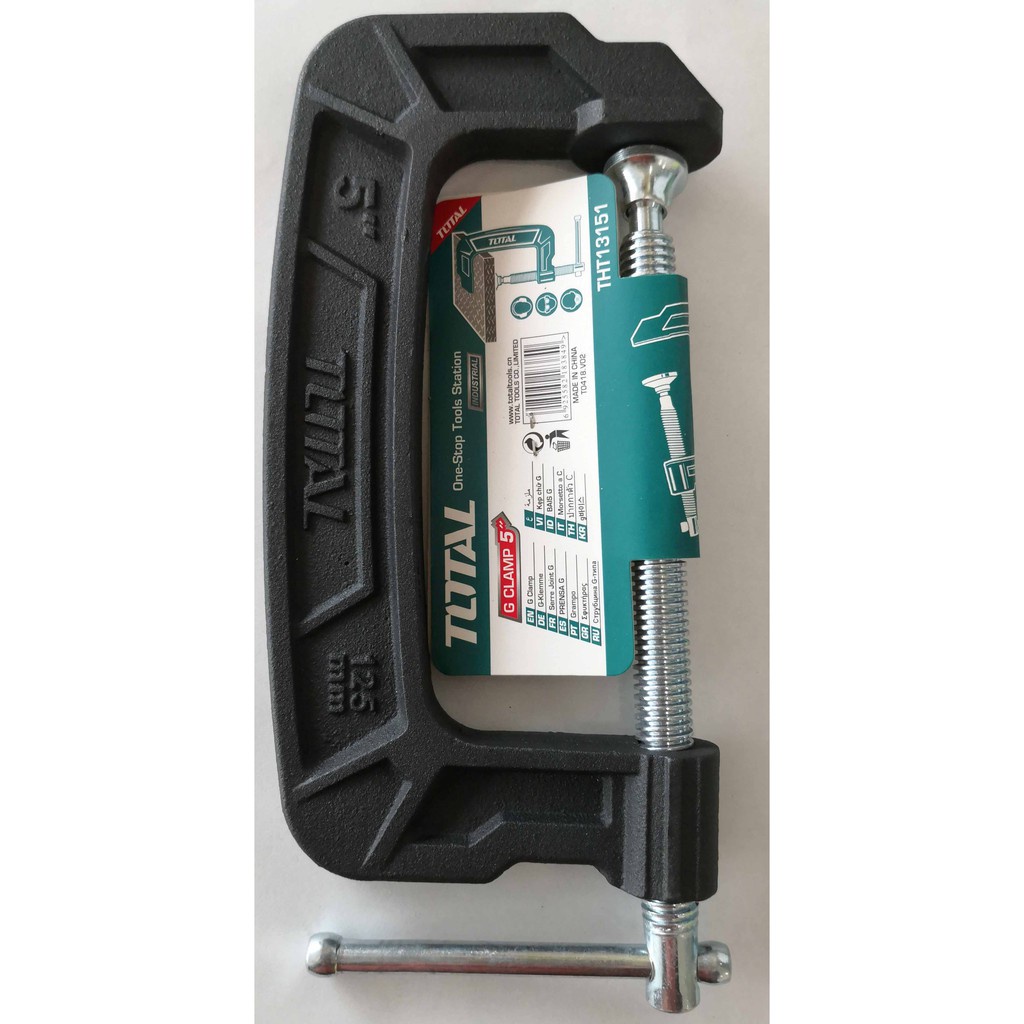 Cảo chữ C Kẹp gỗ chữ G ( C) 4 5 6 &quot;  inch Total 4 &quot; THT13141,  5&quot; THT13151, 6&quot; THT13161 Chất liệu thép cao cấp